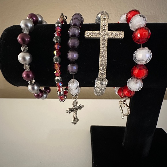 Lot of 12 Handmade Bracelets - Picture 3 of 7